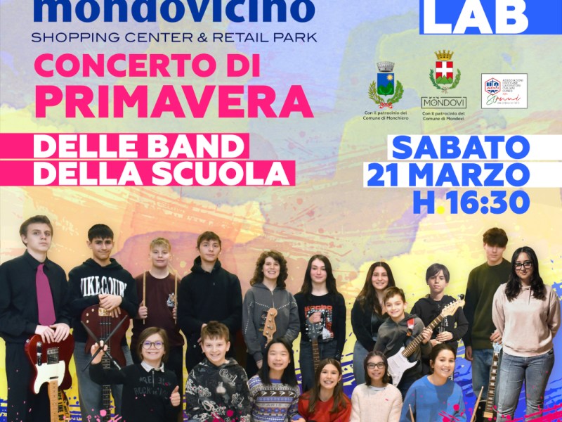 21/03/2026 CONCERTO DI PRIMAVERA BAND LAB A&nbsp;MONDOVICINO