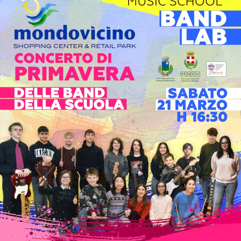 21/03/2026 CONCERTO DI PRIMAVERA BAND LAB A&nbsp;MONDOVICINO