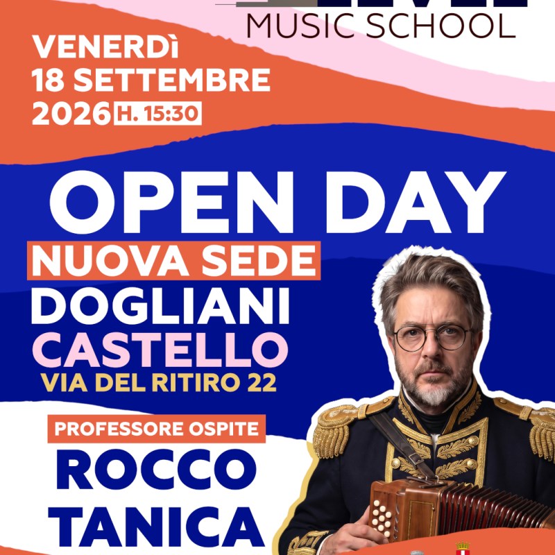 OPEN DAY DOGLIANI CASTELLO – PROFESSORE OSPITE: ROCCO&nbsp;TANICA