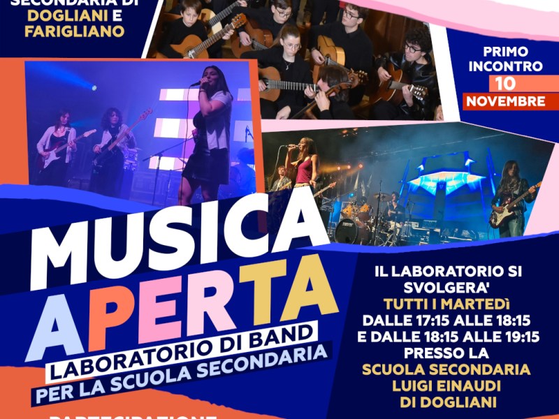 “MUSICA APERTA” DOGLIANI –&nbsp;FARIGLIANO
